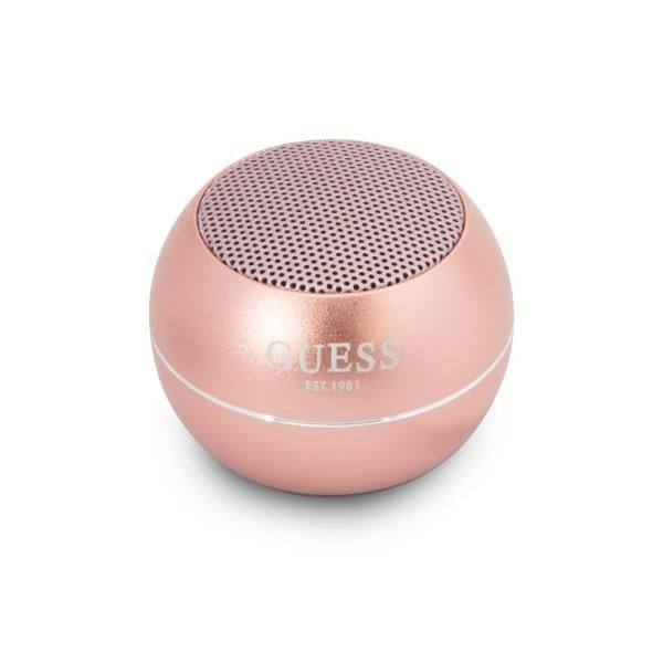 Bærbar Bluetooth-høyttaler Guess, 3W, Rosa