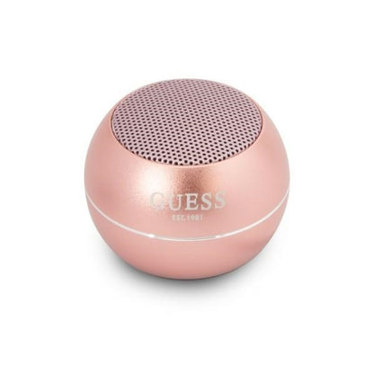 Bærbar Bluetooth-høyttaler Guess, 3W, Rosa