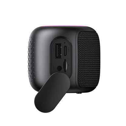 Bærbar Bluetooth-høyttaler HAVIT SK809BT, 7W, RGB, Vanntett, Svart