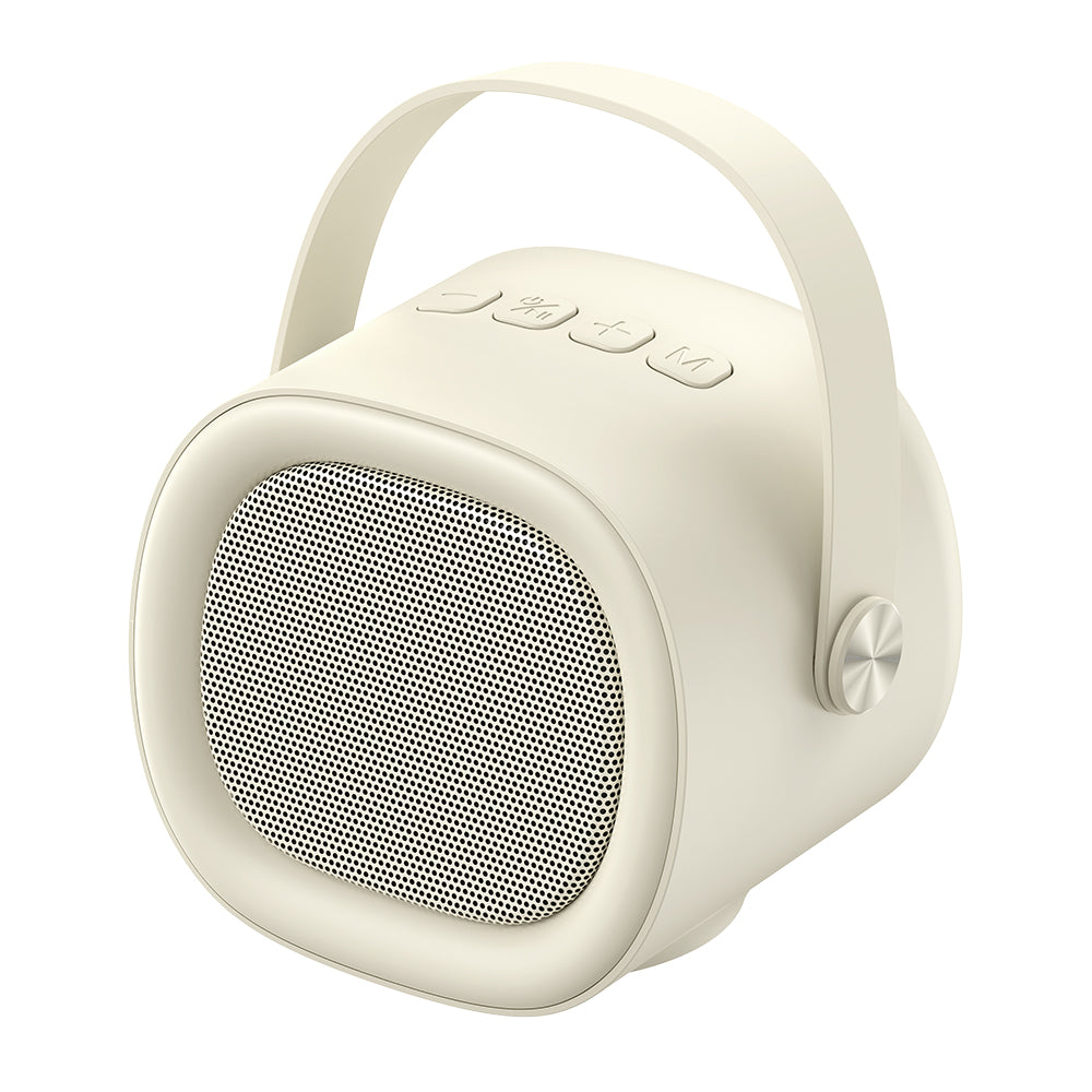 Bærbar Bluetooth-høyttaler HAVIT SK819BT Karaoke, 5W, Beige
