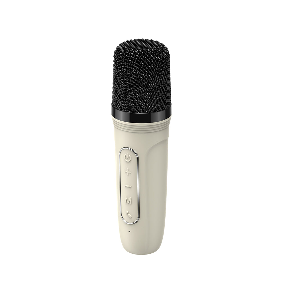 Bærbar Bluetooth-høyttaler HAVIT SK819BT Karaoke, 5W, Beige