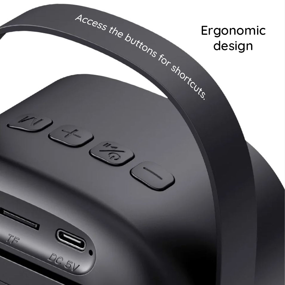 Bærbar Bluetooth-høyttaler HAVIT SK819BT Karaoke, 5W, Svart