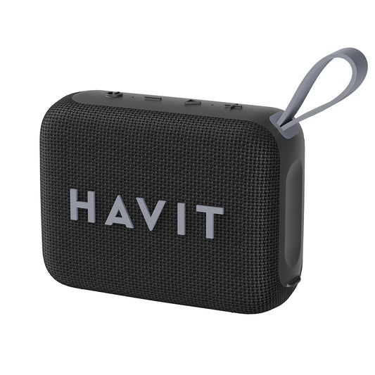 Bærbar Bluetooth-høyttaler HAVIT SK874BT, 8W, Vanntett, Svart