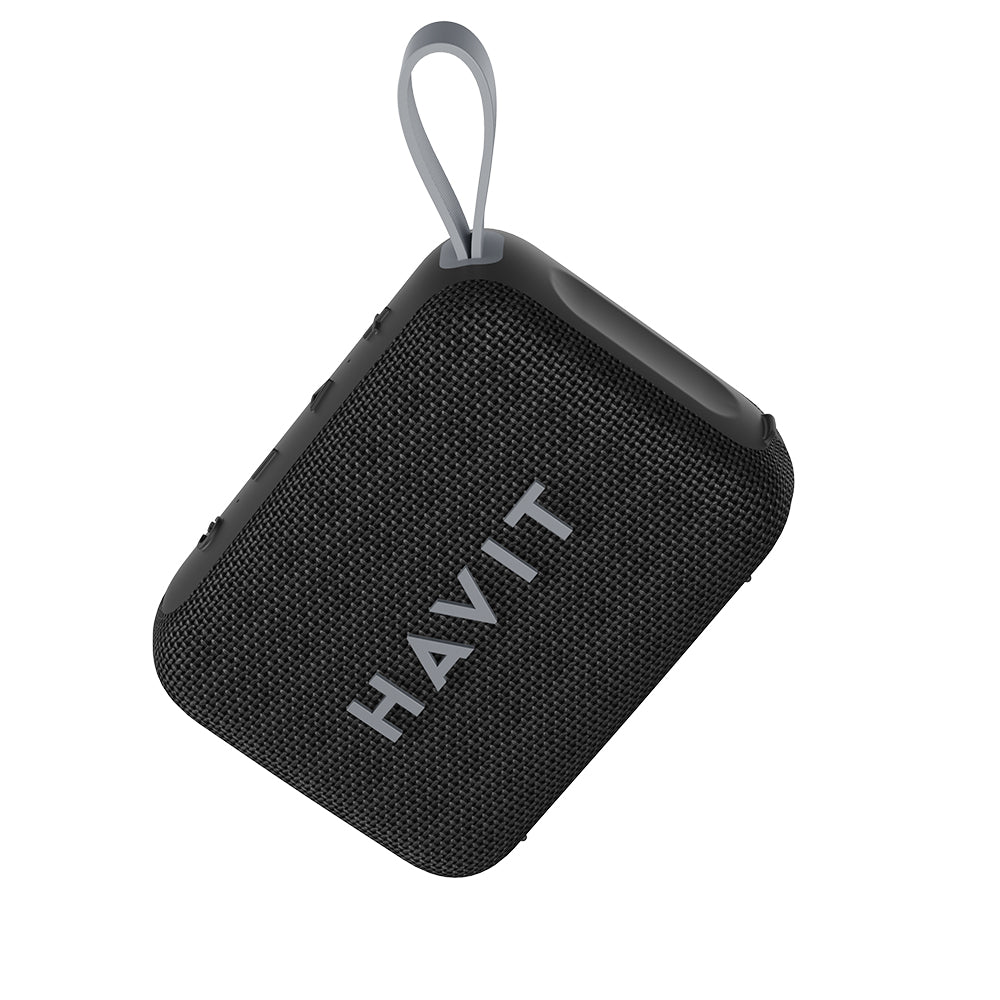 Bærbar Bluetooth-høyttaler HAVIT SK874BT, 8W, Vanntett, Svart