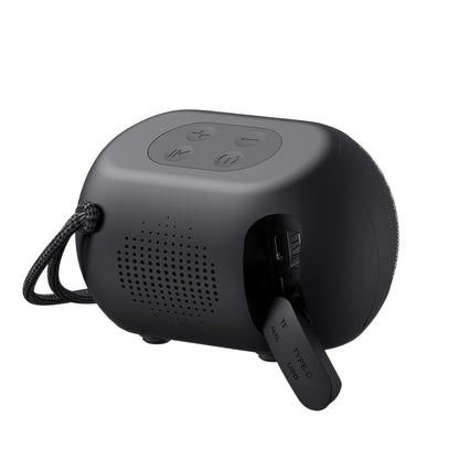 Bærbar Bluetooth-høyttaler HAVIT SK885BT, 8W, RGB, Vanntett, Svart