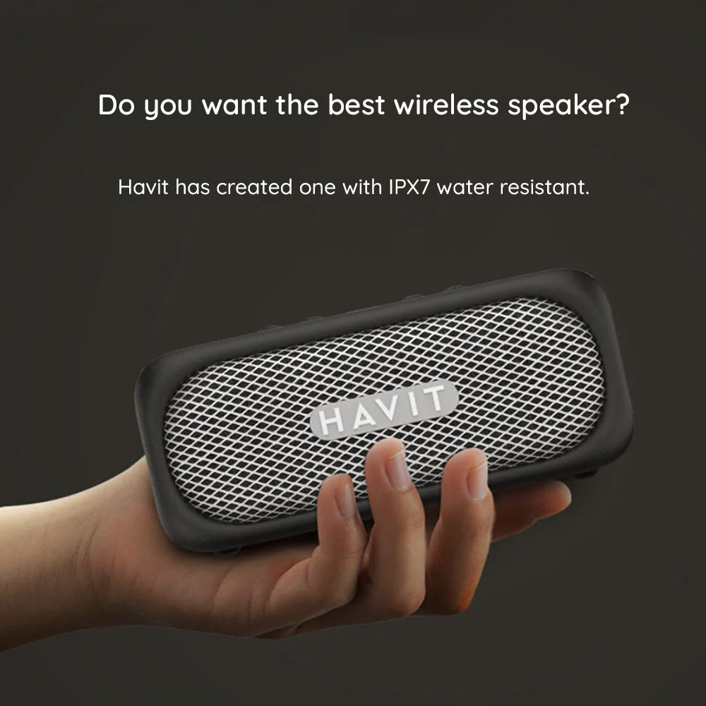 Bluetooth-høyttaler HAVIT SK905BT, 20W, Vanntett, Beige