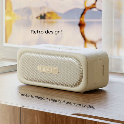 Bluetooth-høyttaler HAVIT SK905BT, 20W, Vanntett, Svart