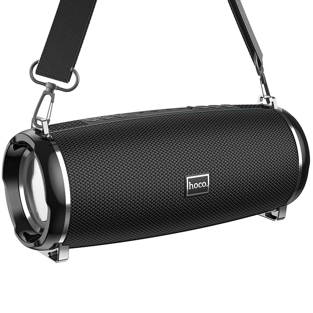 Bærbar Bluetooth-høyttaler HOCO HC2, 2 x 5W, TWS, RGB, Svart