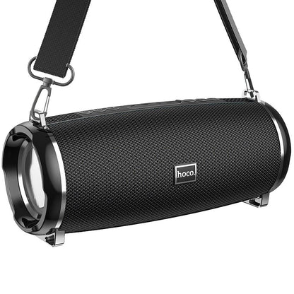 Bærbar Bluetooth-høyttaler HOCO HC2, 2 x 5W, TWS, RGB, Svart