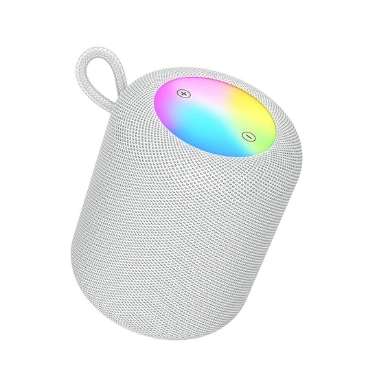 Bærbar Bluetooth-høyttaler HOCO HC30, 5W, TWS, RGB, Grå