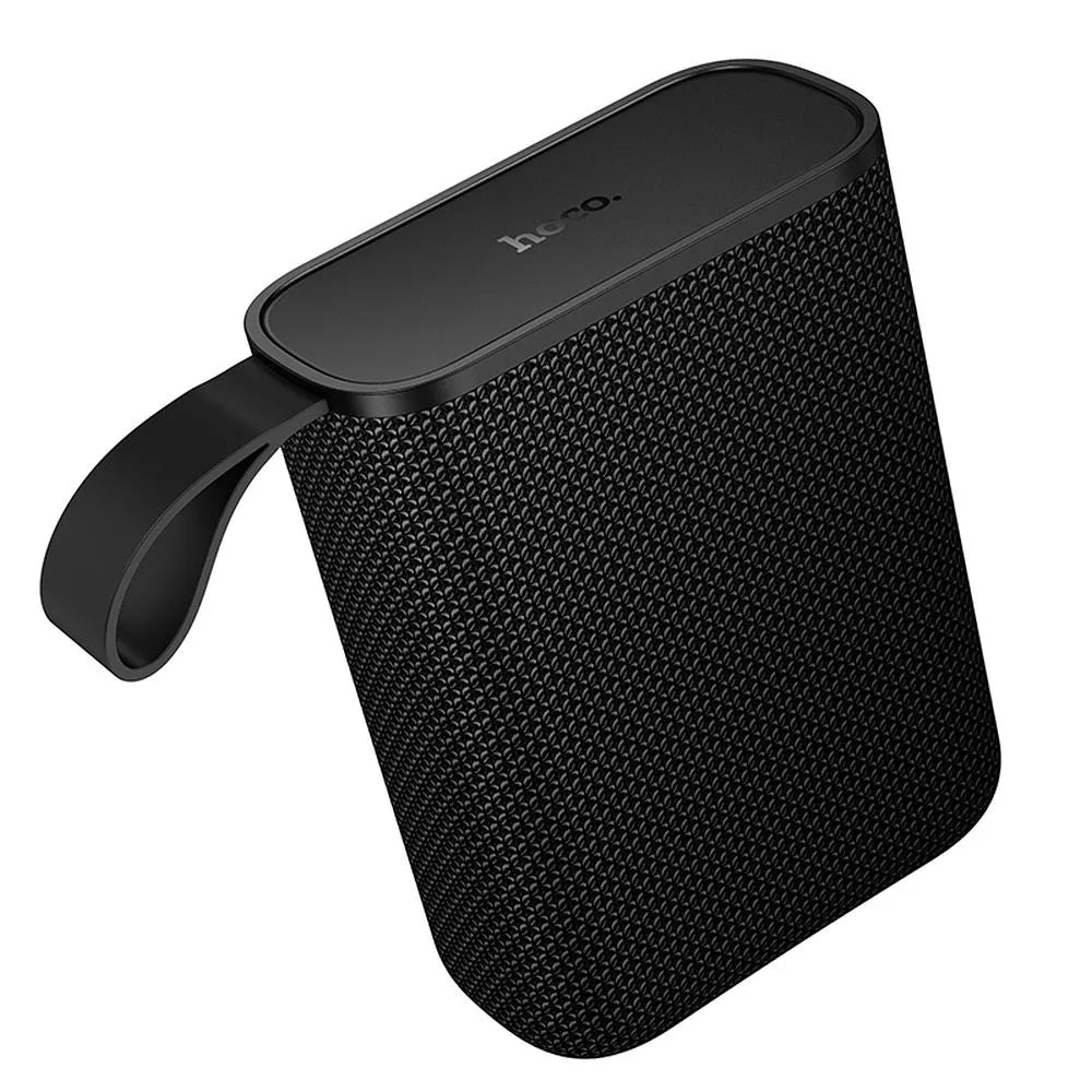 Bærbar Bluetooth-høyttaler HOCO HC34, 5W, TWS, Vanntett, Svart