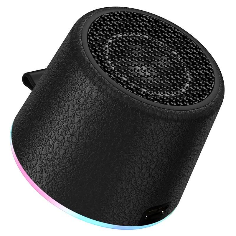 Bærbar Bluetooth-høyttaler HOCO HC49 Mini Magnetic, 8W, TWS, Svart