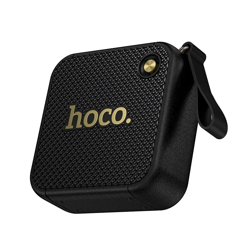 Bærbar Bluetooth-høyttaler HOCO HT1, 8W, TWS, Svart