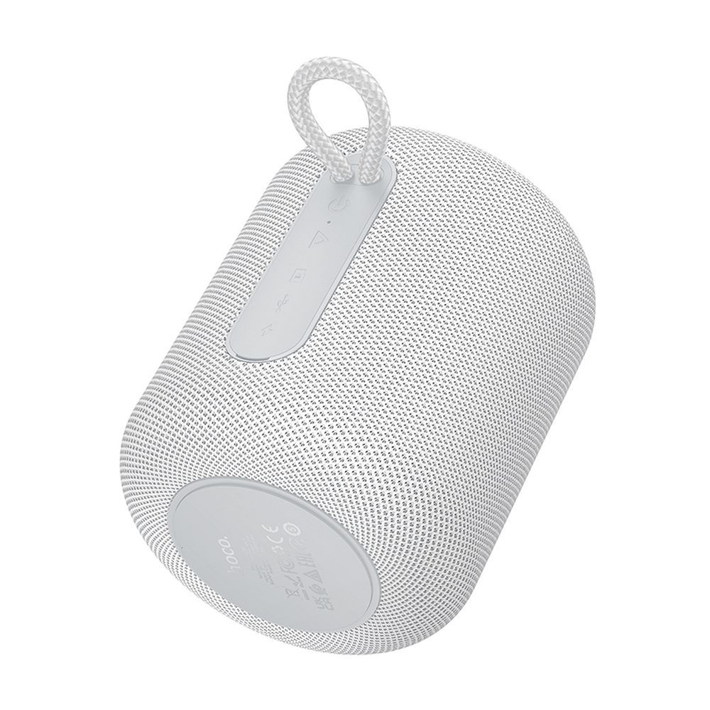 Bærbar Bluetooth-høyttaler HOCO HC30, 5W, TWS, RGB, Grå
