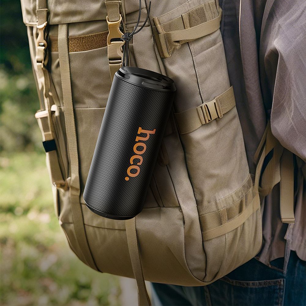 Bærbar Bluetooth-høyttaler HOCO HC27, 2 x 8W, Svart