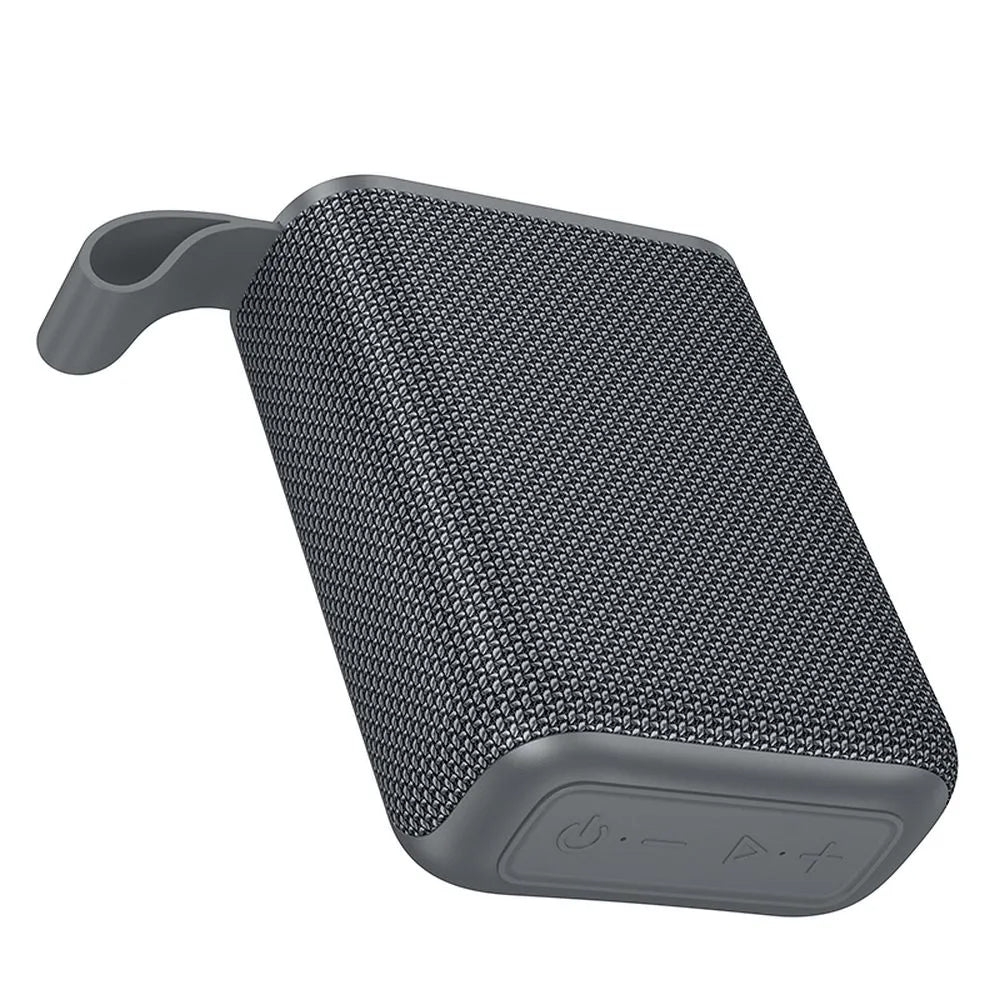Bærbar Bluetooth-høyttaler HOCO HC34, 5W, TWS, Vanntett, Grå