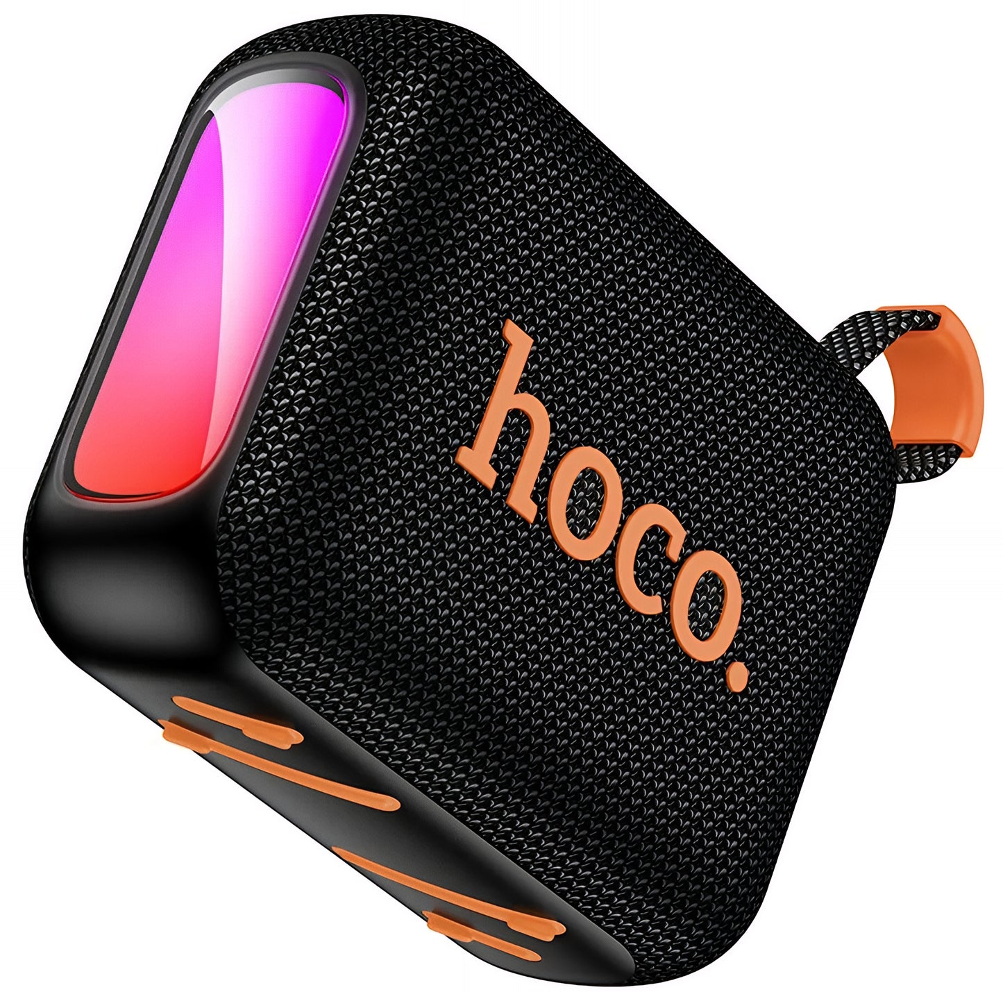 Bærbar Bluetooth-høyttaler HOCO HC31, 10W, TWS, RGB, Vanntett, Svart