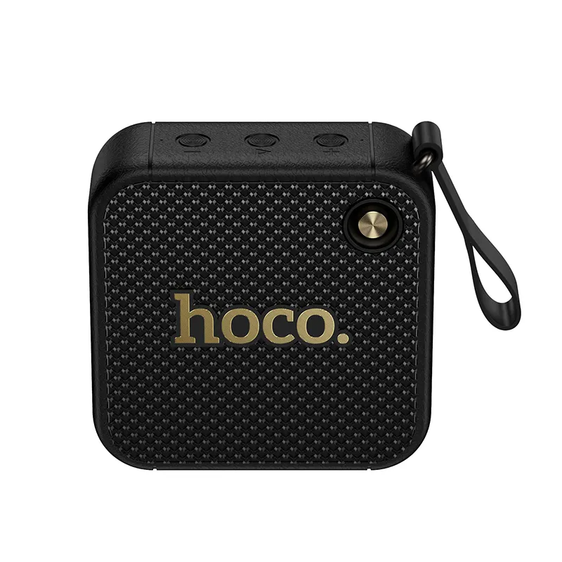 Bærbar Bluetooth-høyttaler HOCO HT1, 8W, TWS, Svart