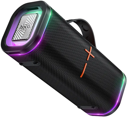 Bærbar Bluetooth-høyttaler HOCO HC51, 30W, TWS, RGB, Svart