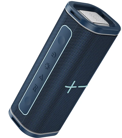 Bærbar Bluetooth-høyttaler HOCO HC51, 30W, TWS, RGB, Blå