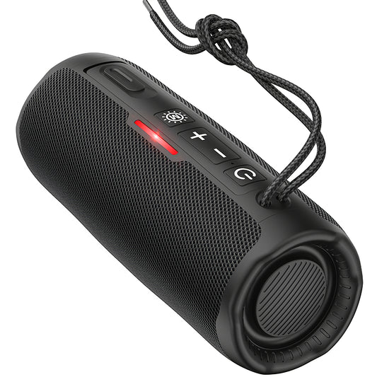 Bærbar Bluetooth-høyttaler HOCO HC16, 2 x 5W, TWS, Svart