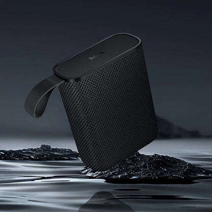 Bærbar Bluetooth-høyttaler HOCO HC34, 5W, TWS, Vanntett, Svart