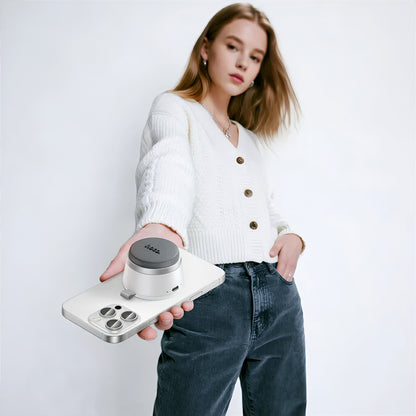 Bærbar Bluetooth-høyttaler HOCO HC43 Mini Magnetic, 8W, TWS, Hvit