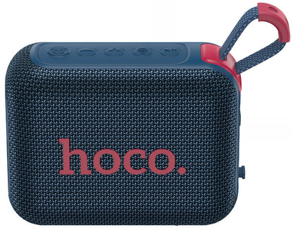 Bærbar Bluetooth-høyttaler HOCO HC31, 10W, TWS, RGB, Vanntett, Marineblå