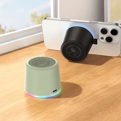Bærbar Bluetooth-høyttaler HOCO HC49 Mini Magnetic, 8W, TWS, Grønn