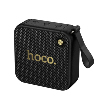 Bærbar Bluetooth-høyttaler HOCO HT1, 8W, TWS, Svart