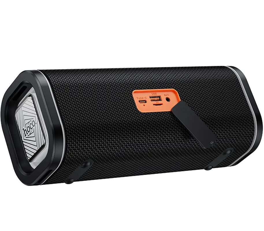 Bærbar Bluetooth-høyttaler HOCO HC51, 30W, TWS, RGB, Svart