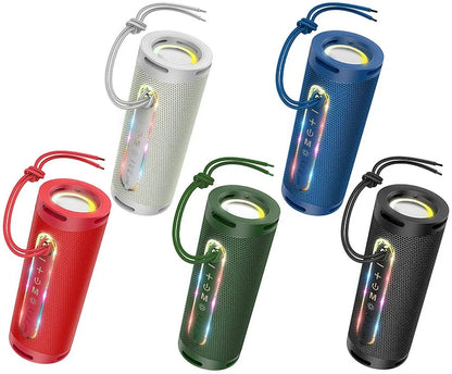 Bærbar Bluetooth-høyttaler HOCO HC9 Dazzling Pulse Sports, 10W, TWS, RGB, Blå