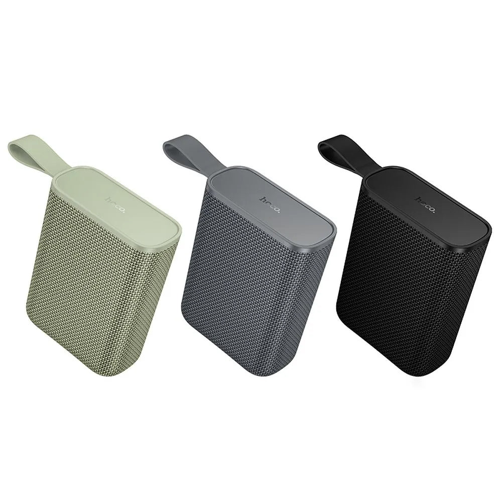 Bærbar Bluetooth-høyttaler HOCO HC34, 5W, TWS, Vanntett, Grå
