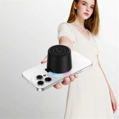 Bærbar Bluetooth-høyttaler HOCO HC49 Mini Magnetic, 8W, TWS, Svart