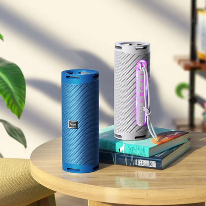 Bærbar Bluetooth-høyttaler HOCO HC9 Dazzling Pulse Sports, 10W, TWS, RGB, Blå