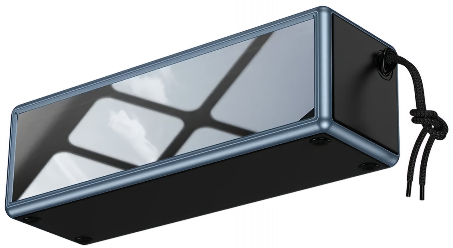 Bærbar Bluetooth-høyttaler HOCO HC40, 2 x 10W, TWS, RGB, Svart