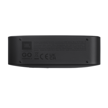 Bærbar Bluetooth-høyttaler JBL Go Essential 2, 3.1W, Pro Sound, Vanntett, Svart JBLGOES2BLKCN