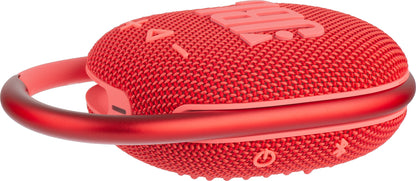 Bærbar Bluetooth-høyttaler JBL Clip 4, 5W, Pro Sound, vanntett, rød JBLCLIP4RED