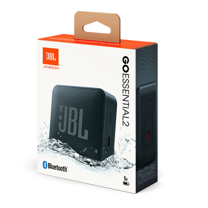 Bærbar Bluetooth-høyttaler JBL Go Essential 2, 3.1W, Pro Sound, Vanntett, Svart JBLGOES2BLKCN