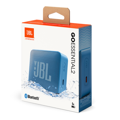 Bærbar Bluetooth-høyttaler JBL Go Essential 2, 3.1W, Pro Sound, Vanntett, Blå JBLGOES2BLUCN