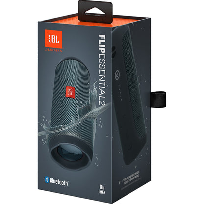 Bærbar Bluetooth-høyttaler JBL Flip Essential 2, 20W, PartyBoost, Vanntett, Svart JBLFLIPES2BK