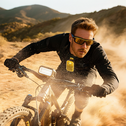 Bærbar Bluetooth-høyttaler Joyroom Maya JR-MS03, 5W, Vanntett, Gul