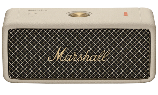 Bærbar Bluetooth-høyttaler Marshall Emberton II, 20W, Vanntett, Krem