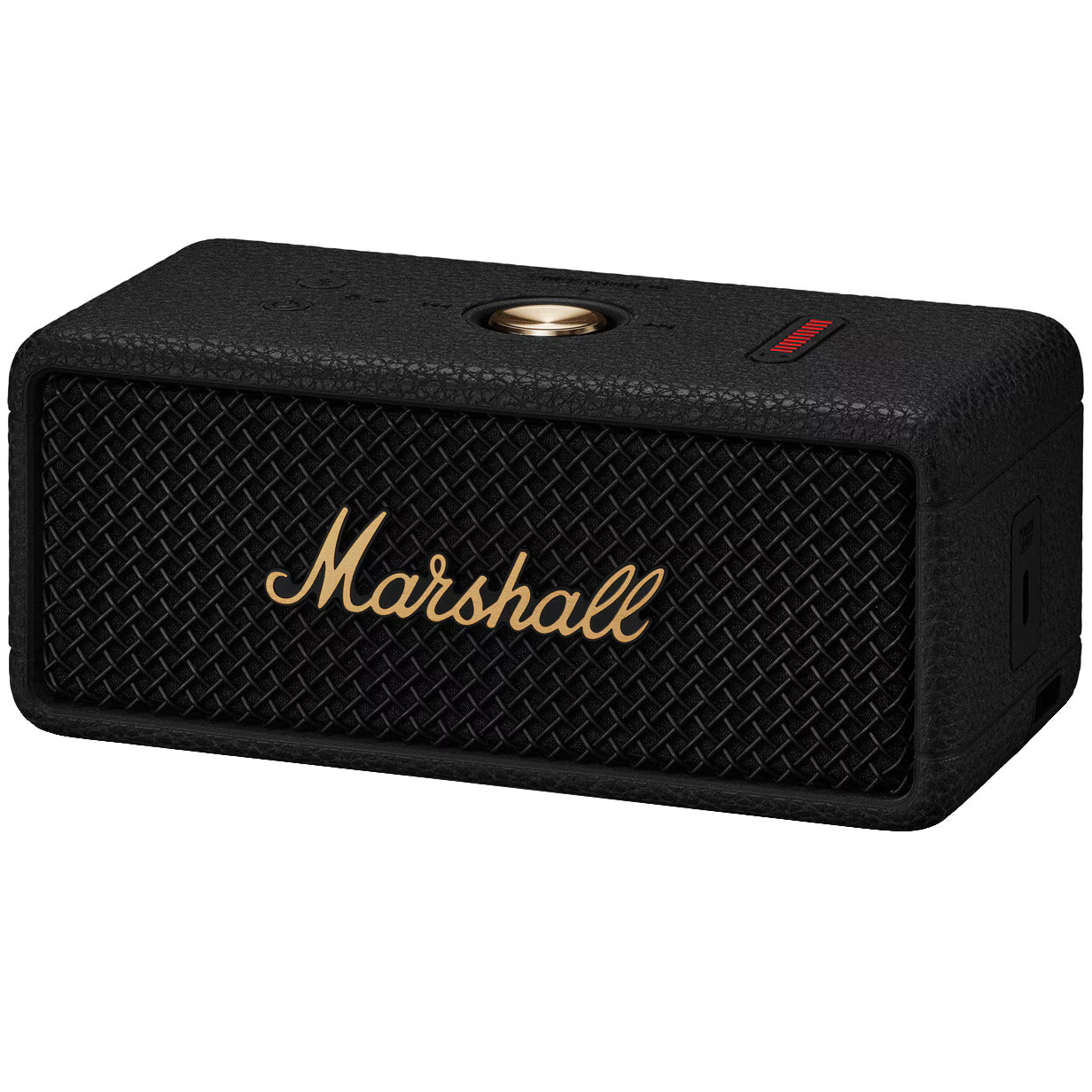 Marshall Emberton II bærbar Bluetooth-høyttaler, 20W, vanntett, svart gull