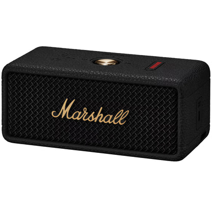 Marshall Emberton II bærbar Bluetooth-høyttaler, 20W, vanntett, svart gull