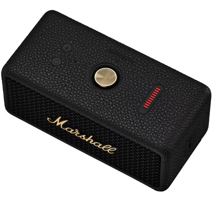 Marshall Emberton II bærbar Bluetooth-høyttaler, 20W, vanntett, svart gull