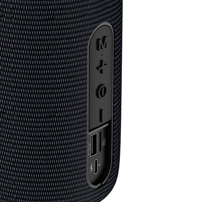 Bærbar Bluetooth-høyttaler McDodo BS-1410, 2 x 5W, RGB, Vanntett, Svart