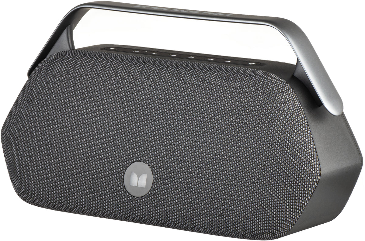 Bærbar Bluetooth-høyttaler Monster Adventurer Plus, TWS, vanntett, svart