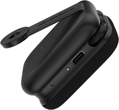 Bærbar Bluetooth-høyttaler Monster Blaster Atom, 6W, vanntett, svart