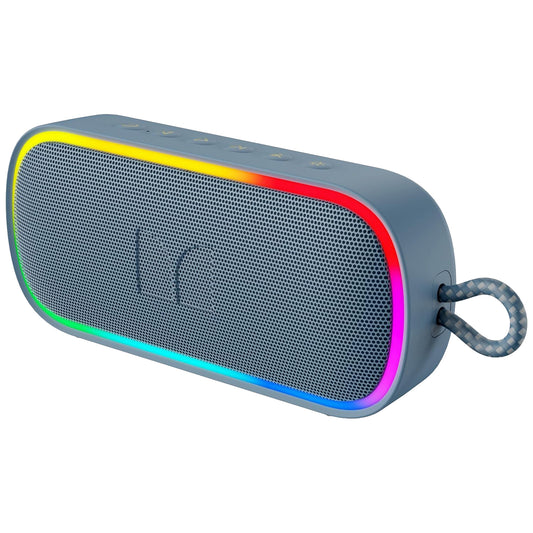 Bluetooth bærbar høyttaler Monster S150 Plus, 40W, TWS, RGB, vanntett, blå